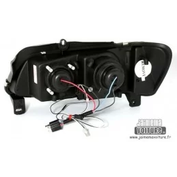 Devil eyes Peugeot 106 black