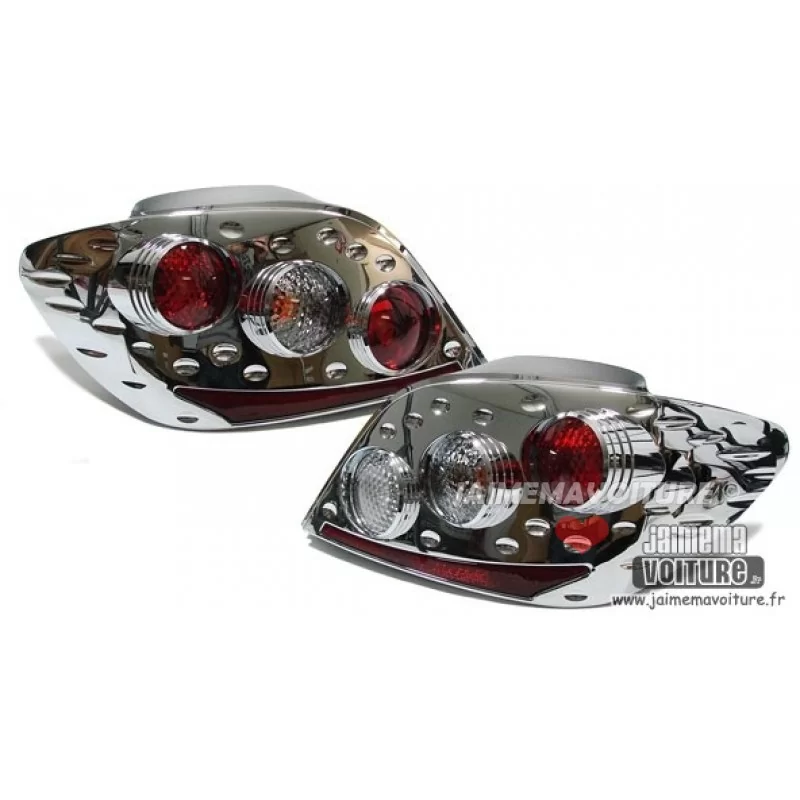 Peugeot 307 rear Chrome lights