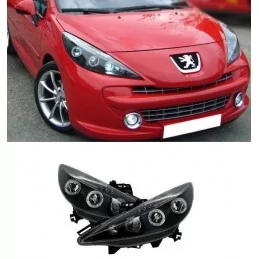 Tuning Peugeot 207 front headlights