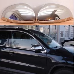 Spegelkåpor i kromad aluminium för VW Tiguan