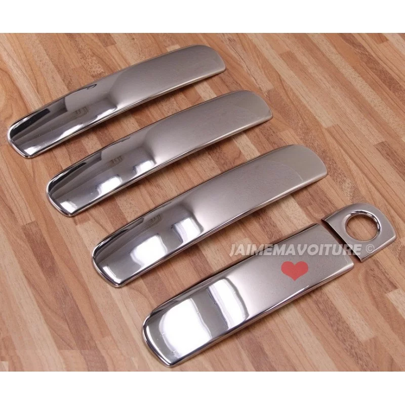 Poignée de porte chrome alu Audi A4 Poignée de porte chrome alu Audi A4