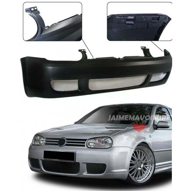 PARE CHOC AVANT LOOK R32 VW GOLF 4 (97-03) - GRILLE EN PLASTIQUE ABS