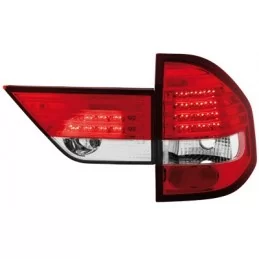 Feux arrières led pour BMW X3 rouge blanc