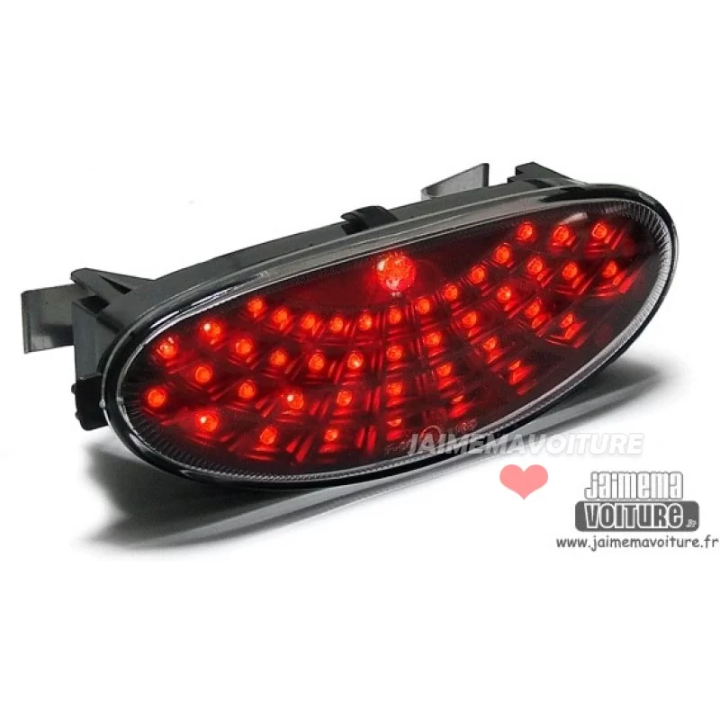 Peugeot 206 Led luces de antiniebla trasera negro