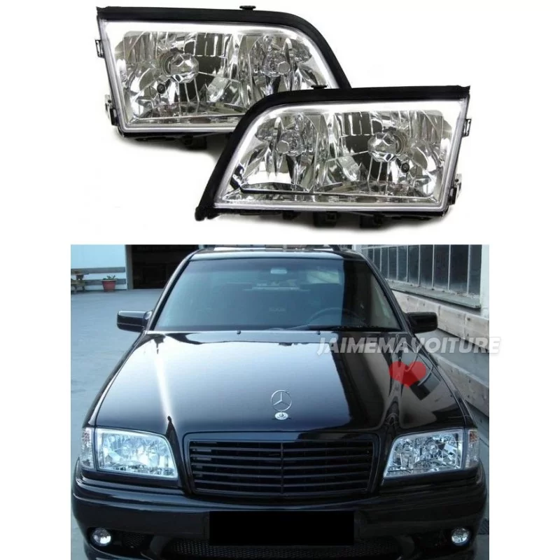 Faros delanteros Mercedes W202