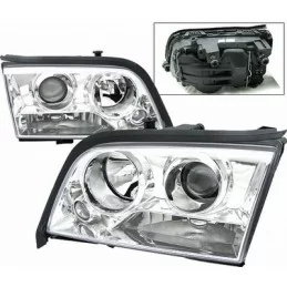 Mercedes c W202 look xenon front lights