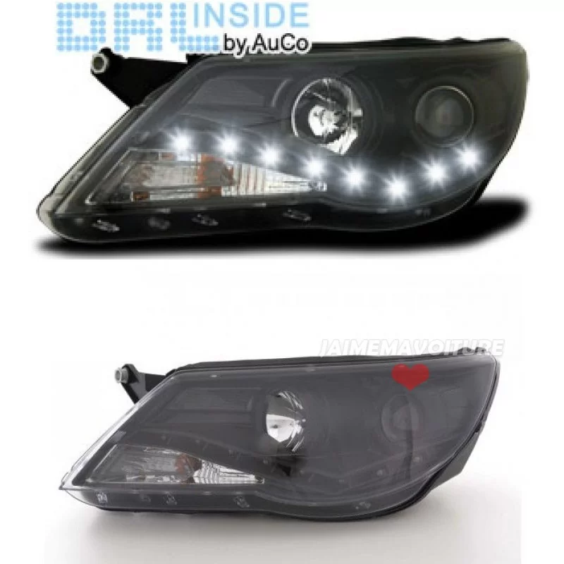 Luces diurnas LED VW Tiguan - Faros delanteros LED