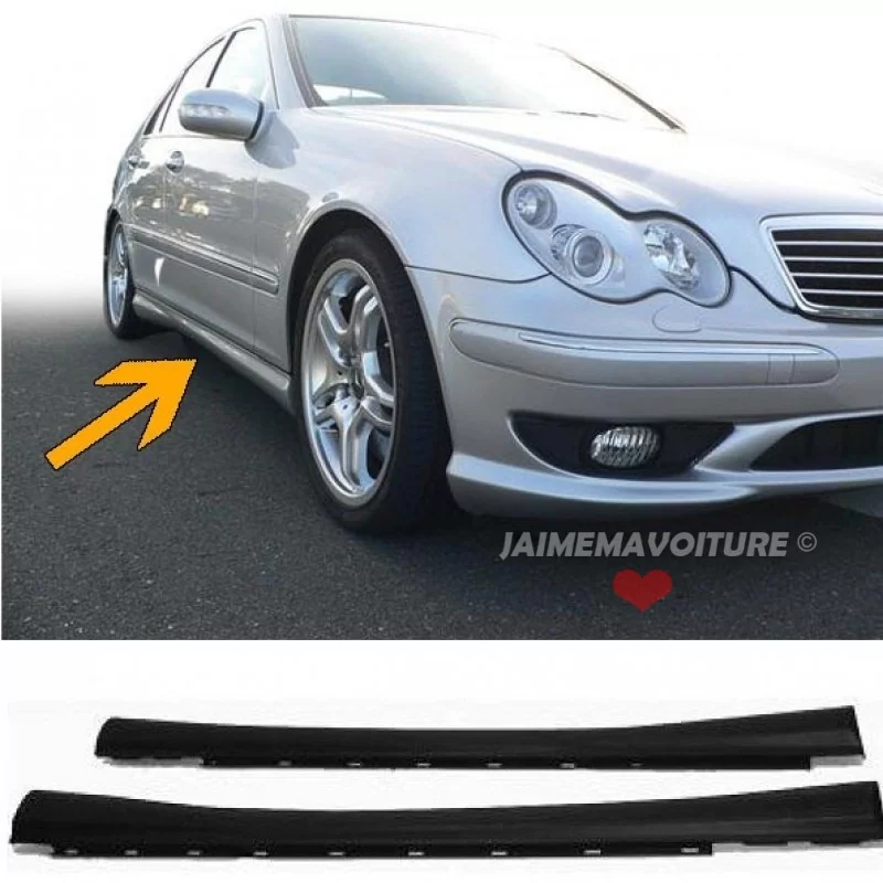 Skirts for Mercedes class C AMG