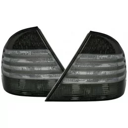 Luces traseras tuning Mercedes Clase S W220 Negro Humo