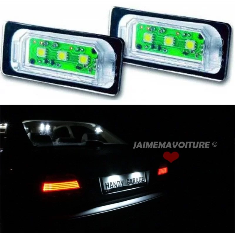 Led luces BMW luz de la placa especial