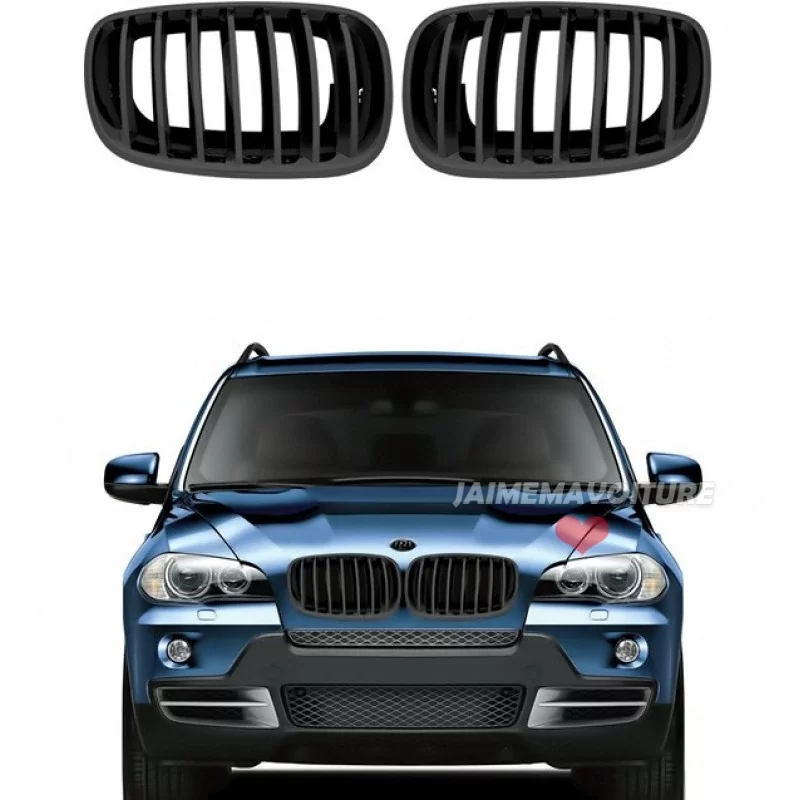 Parrilla negra para BMW X6