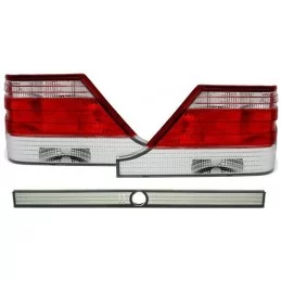 Rood-witte achterlichten voor Mercedes S-klasse W140