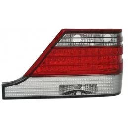 Taillights led for Mercedes class S W140 red white