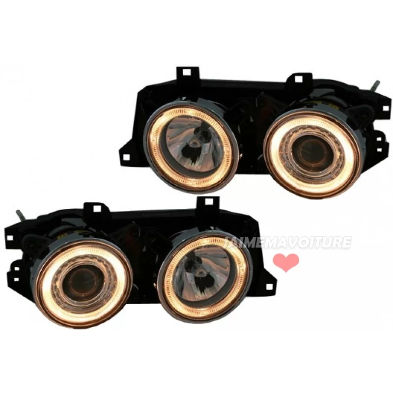 Fari Angel eyes per BMW E34 E32