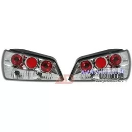 Peugeot 306 Phase 2 Lichter hinten Chrom