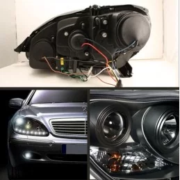 Luci a led Mercedes Classe S W220 S320 S400 S500 amg