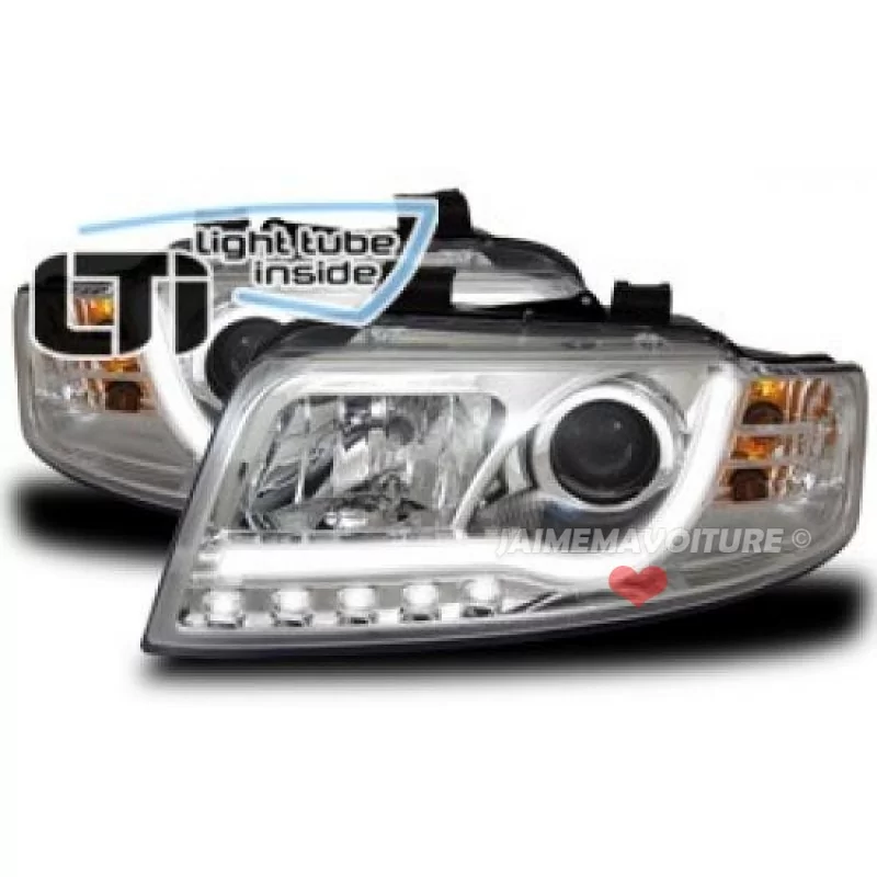 Phares avants LTI Audi A4 B6 Phares avants LTI Audi A4 B6