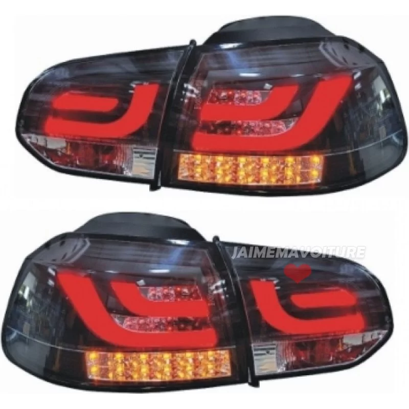 Black Golf 6 led rear light