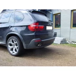 Doble salida de escape de la olla BMW X 5 E70