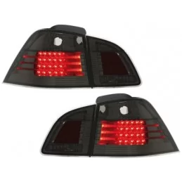 BMW E61 Touring black smoked led taillights