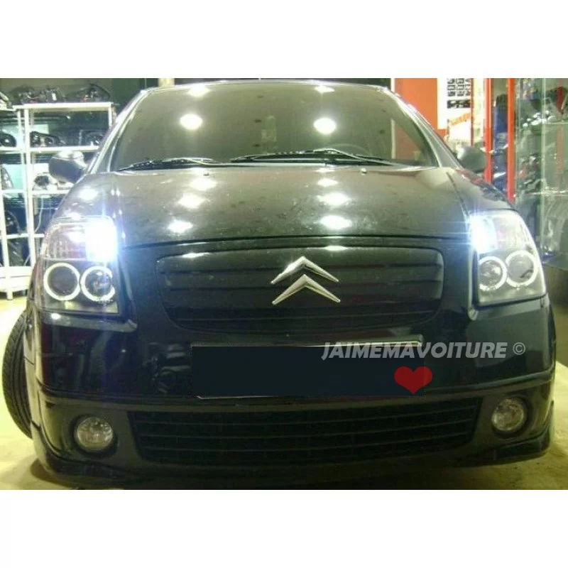 angel eyes noir citroen c2