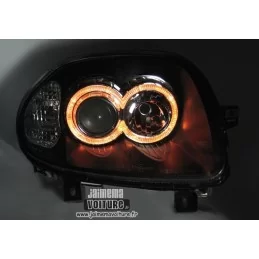 Faros antes de ojos de angel Renault Clio 2