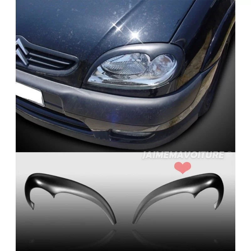 Párpado de las linternas delanteras de Citroen Saxo Párpado de las linternas delanteras de Citroen Saxo
