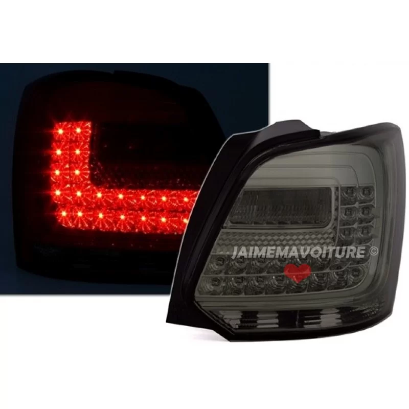 Luci posteriori a LED VW Polo 6R tuning Luci posteriori a LED VW Polo 6R tuning