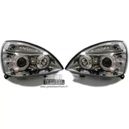 Renault Clio 2 headlights tuning