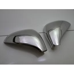 Coques rétroviseurs alu chrome Peugeot 308