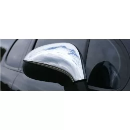 Coques rétroviseurs alu chrome Peugeot 308