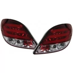 Feux arrières led tube Peugeot 207