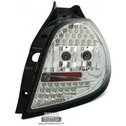 Renault Clio 3 Fari posteriori a led bianchi