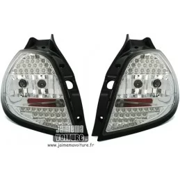 Renault Clio 3 lights Led white back