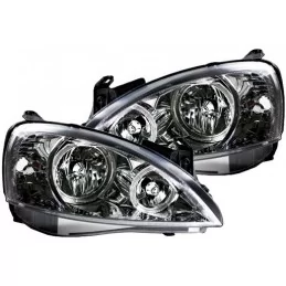 Angel eyes for Opel Corsa C chrome