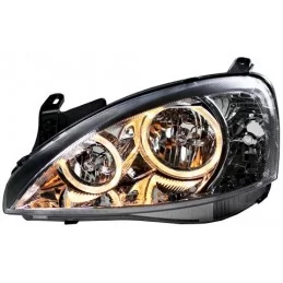 Angel eyes for Opel Corsa C chrome