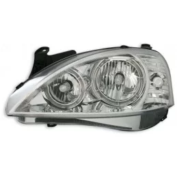 Angel eyes for Opel Corsa C chrome