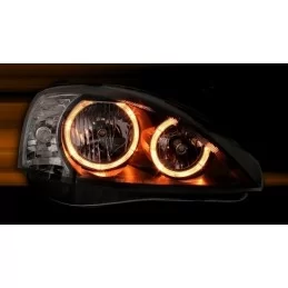 Angel eyes for Opel Corsa C Black