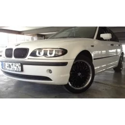 Front lights BMW 3 Series E46 square rings