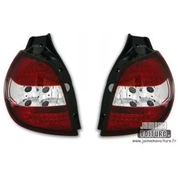 Renault Clio 3 lights Led red white rear