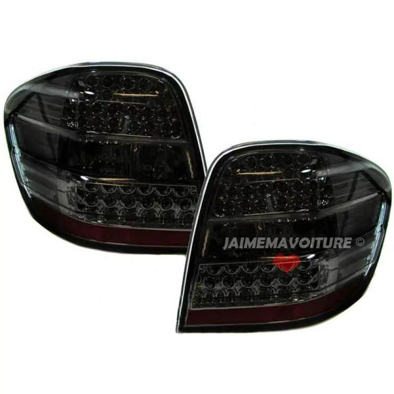Feux arrières fumés led pour Mercedes ML W164 2005-2008