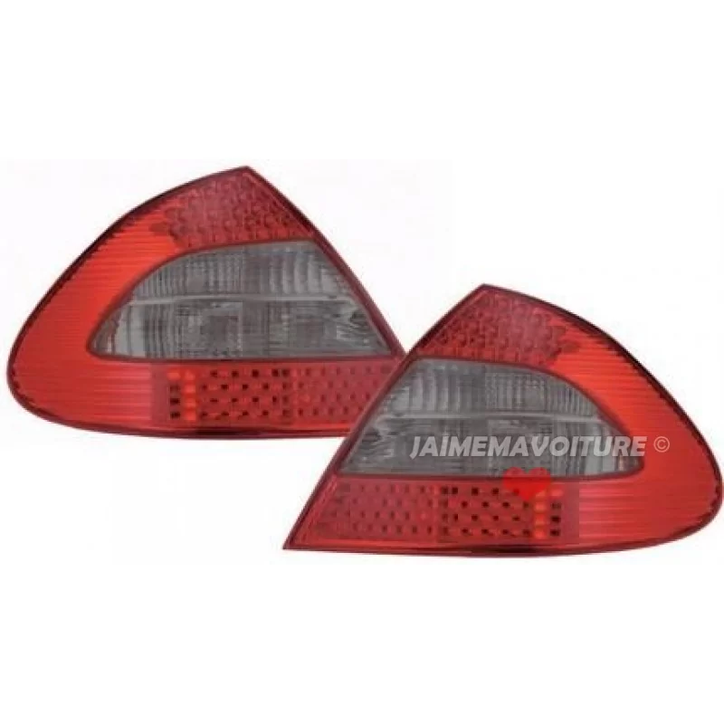 Luces de cola roja de led humo de Mercedes Clase E W211