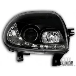 Front headlights led Renault Clio 2