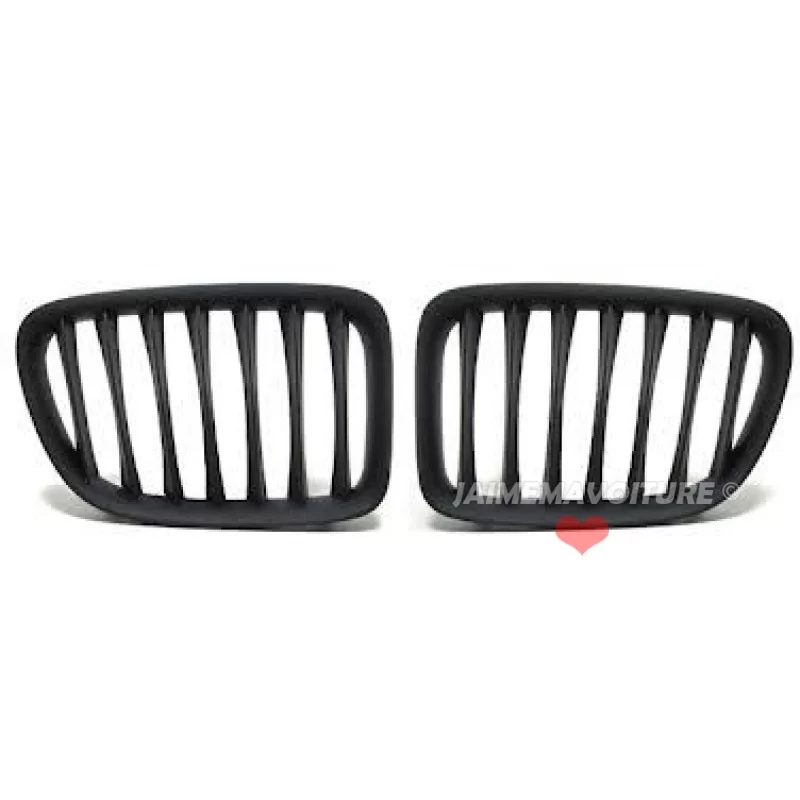 Bean grille matte black BMW X 1