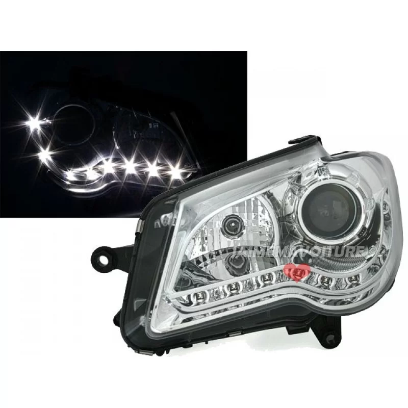 Faros delanteros LED del VW Touran Faros delanteros LED del VW Touran