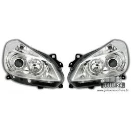 Renault Clio 3 Angel eyes DEPO Chrome