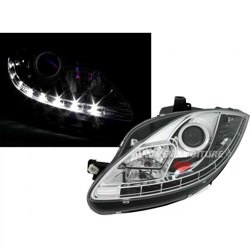 Seat Leon Faros delanteros LED Seat Leon Faros delanteros LED