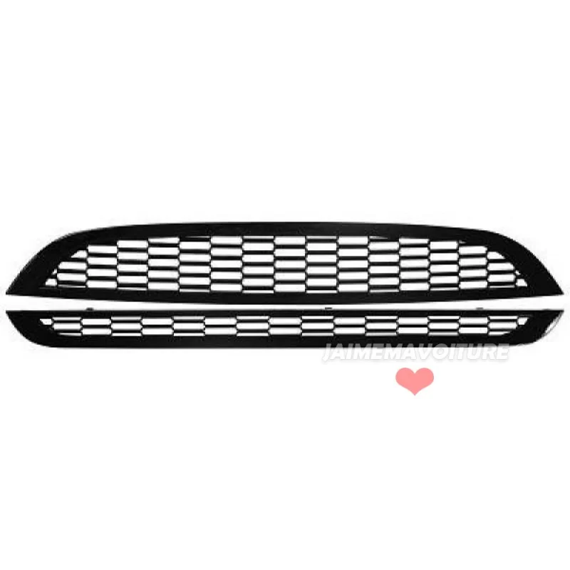 Schwarzer Kühlergrill mit Stoßstange Mini Cooper S Schwarzer Kühlergrill mit Stoßstange Mini Cooper S