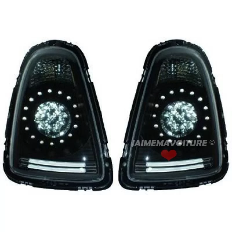 Mini Cooper LED achterlichten Zwart