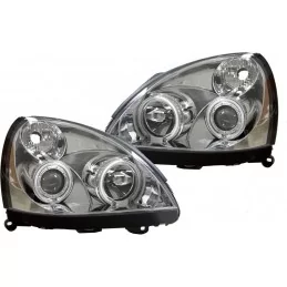 Headlights Angel eyes CCFL Renault Clio 2 fronts